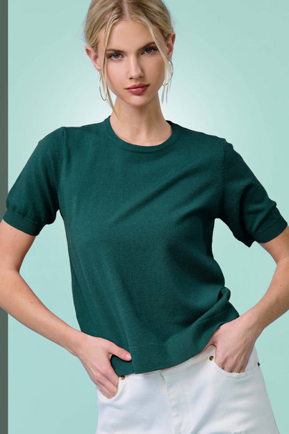 Lightweight Sweater in Teal