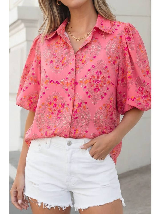 Floral Summer Shirt