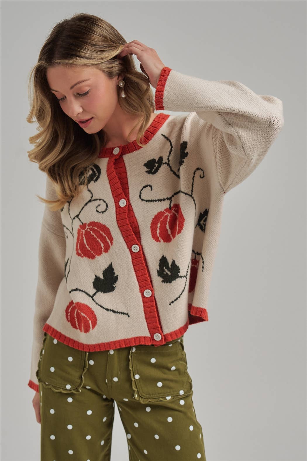 Pumpkin Cardigan