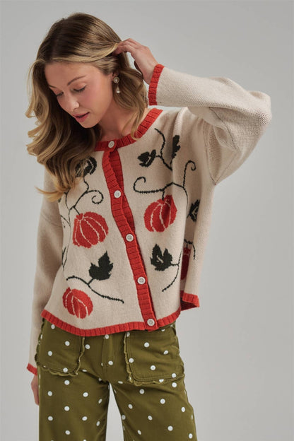 Pumpkin Cardigan