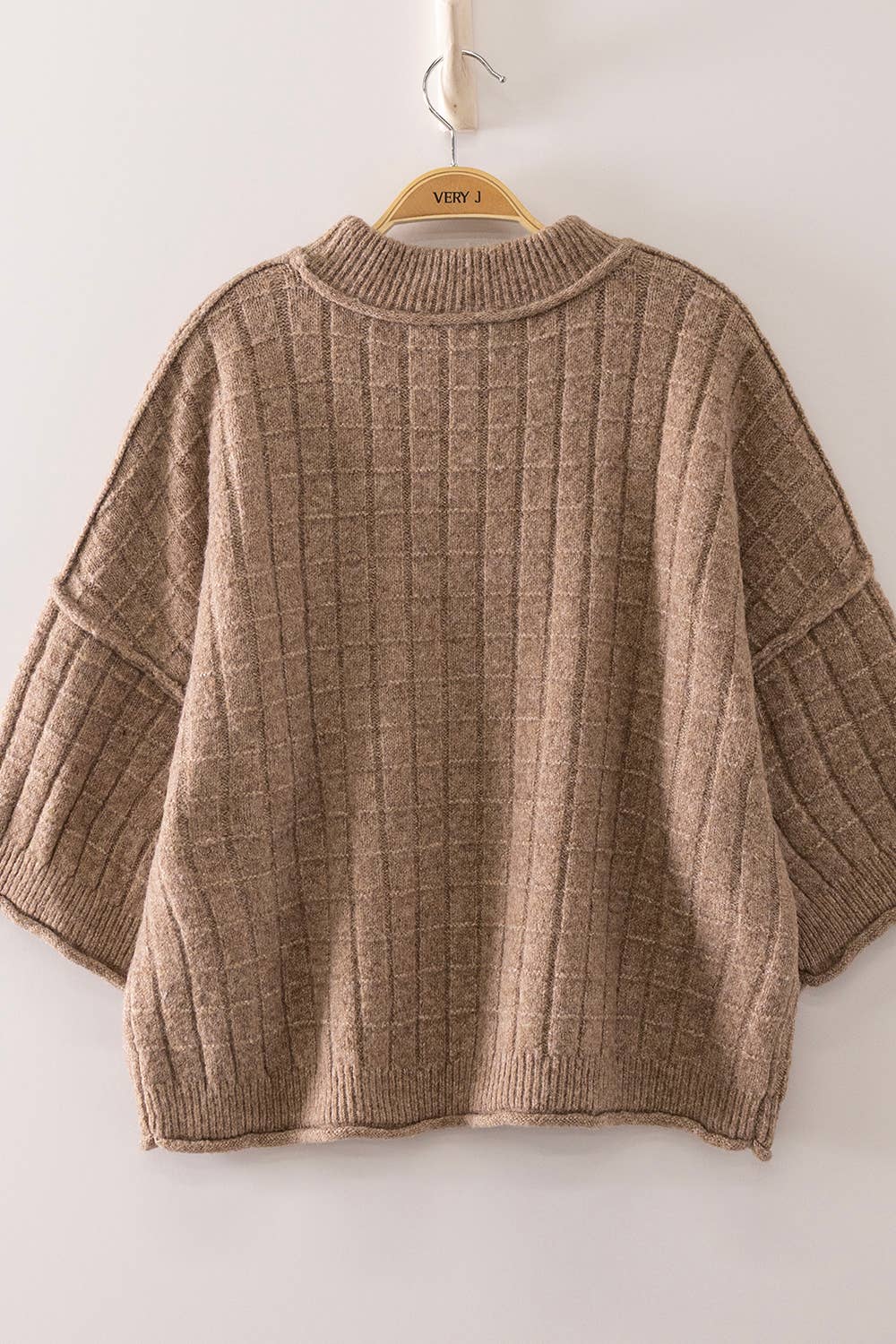 Ribbed Knit Sweater
