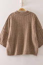 Ribbed Knit Sweater