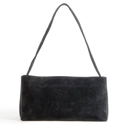 Faux Suede Rectangle Bag