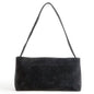 Faux Suede Rectangle Bag