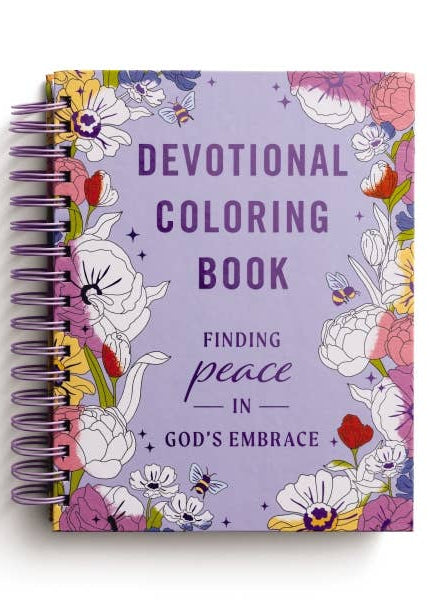 Devotional Coloring Book: Finding Peace in God's Embrace