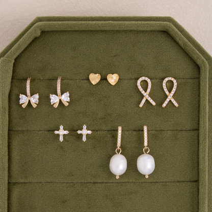 Delicate Bow Earrings