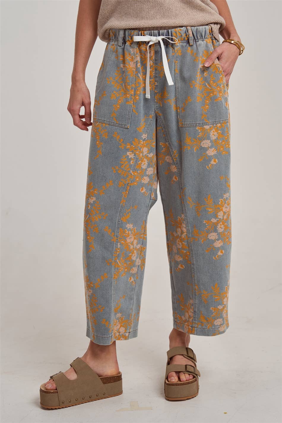 Fiona Floral Jeans
