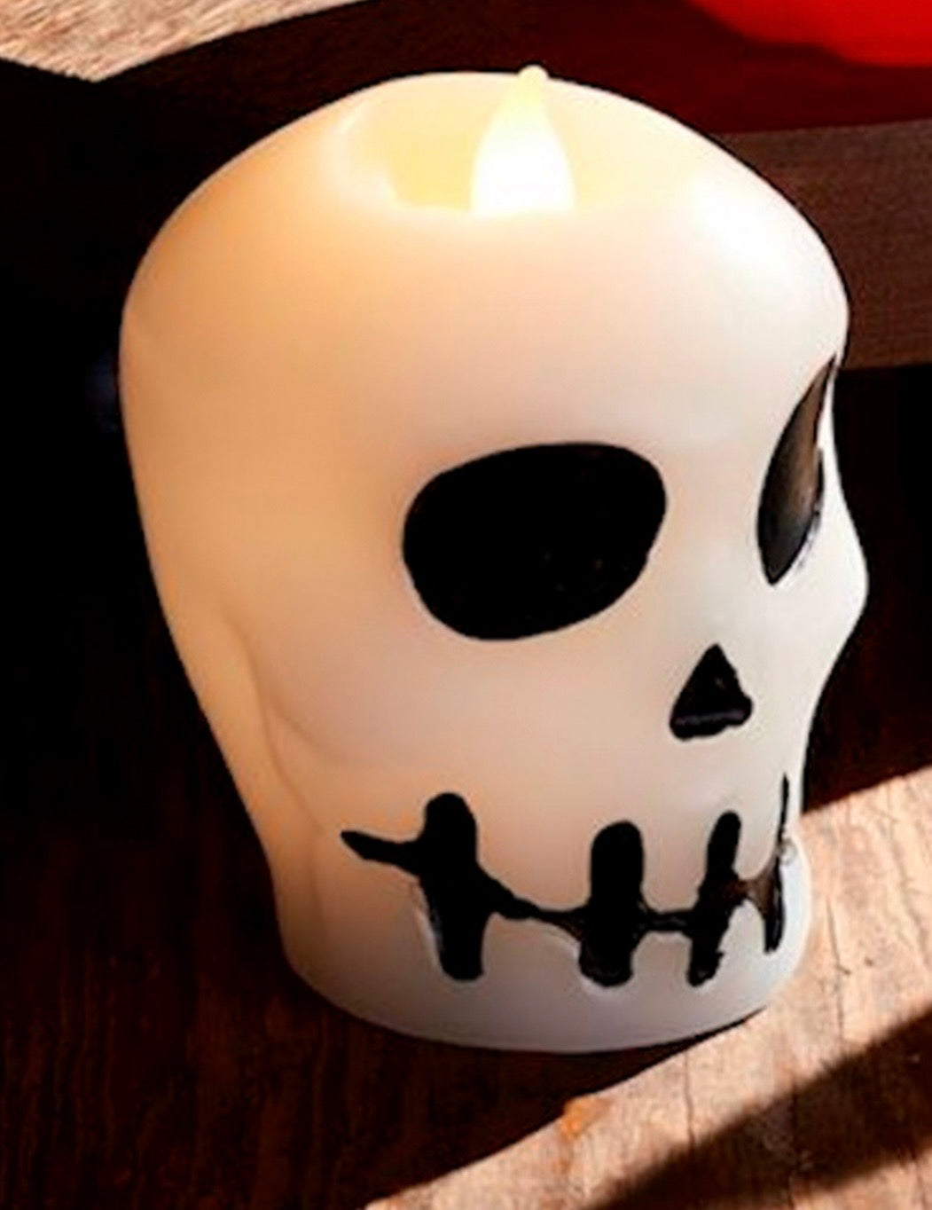 Skeleton Flameless Candle