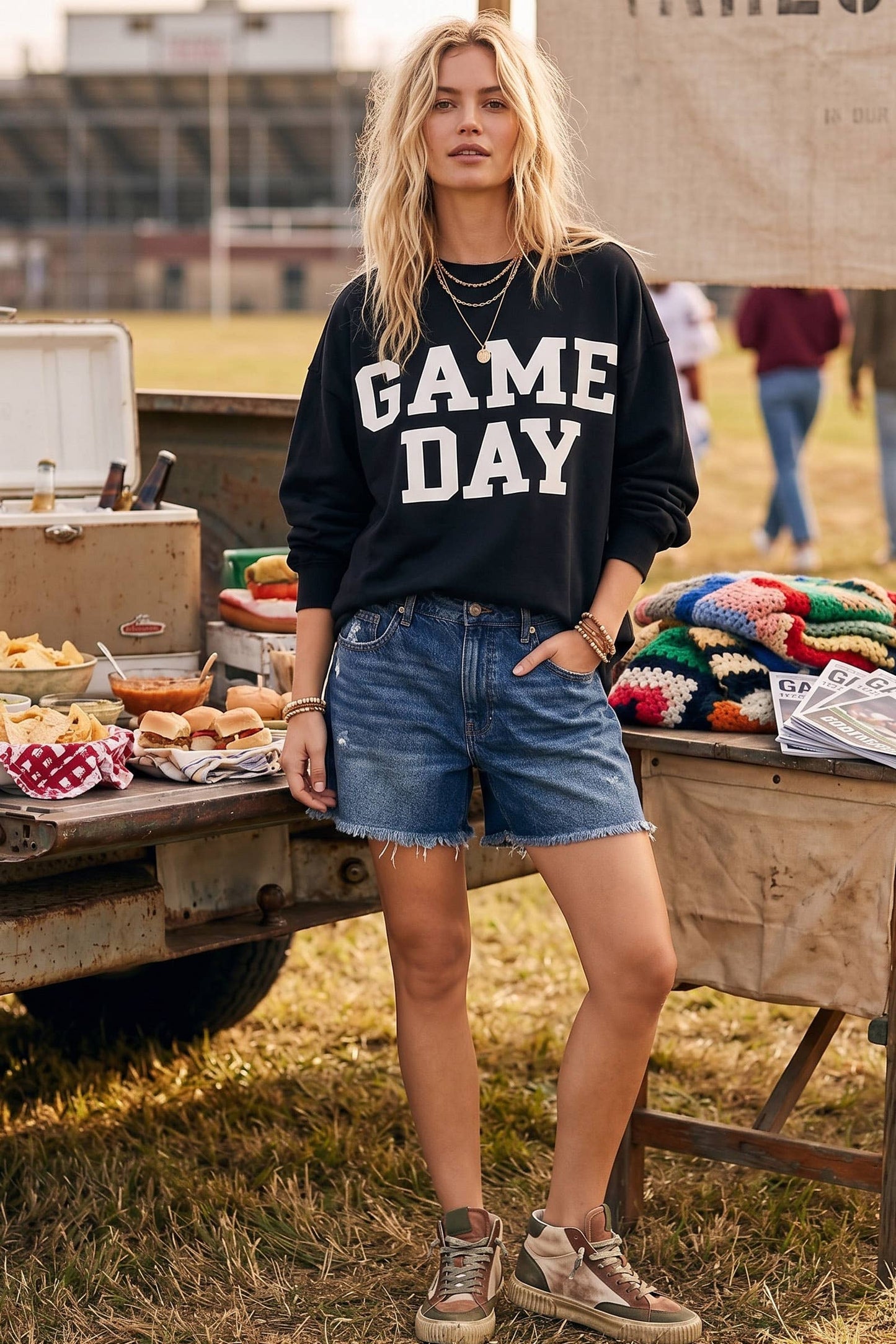 Bold Varsity Game Day Sweatshirt