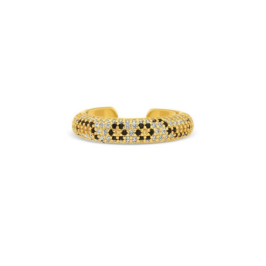 Animal Print Adj Ring