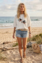 Bird Graphic Summer Sweater