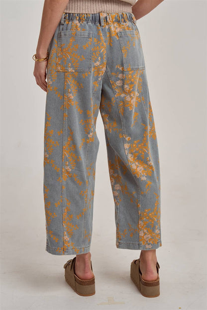 Fiona Floral Jeans