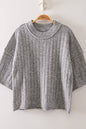 Ribbed Knit Sweater
