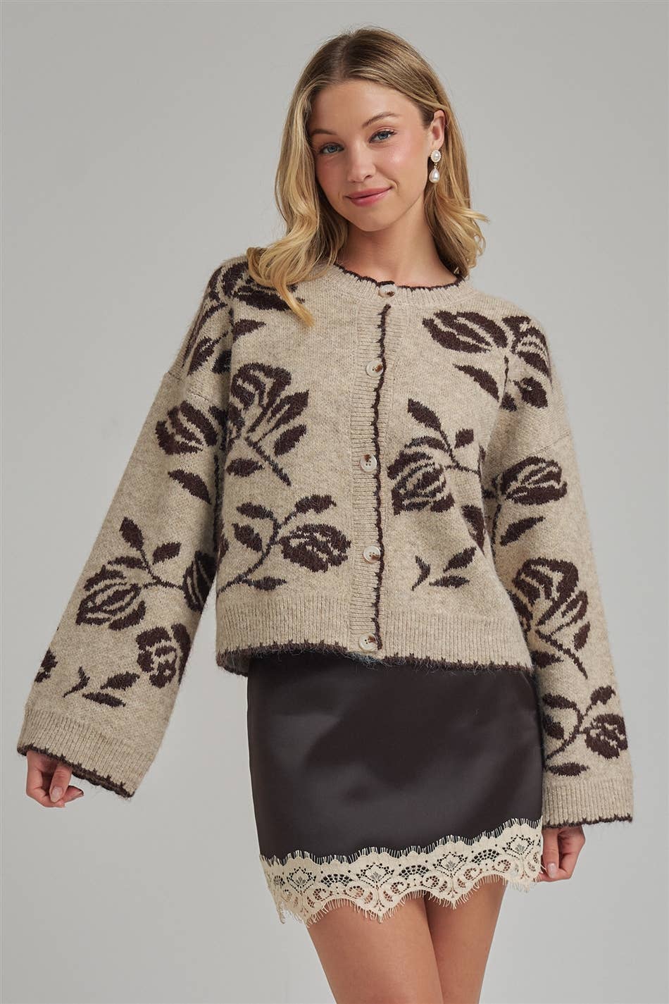 Clarissa Botanical Cardigan