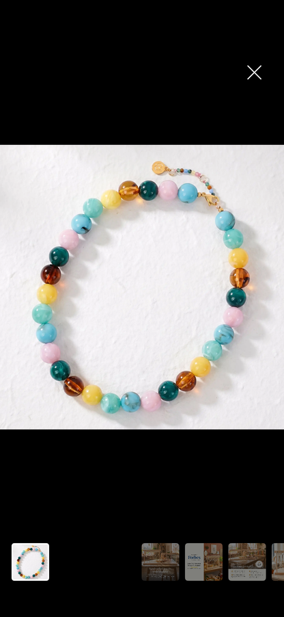 Chunky Beaded Necklace