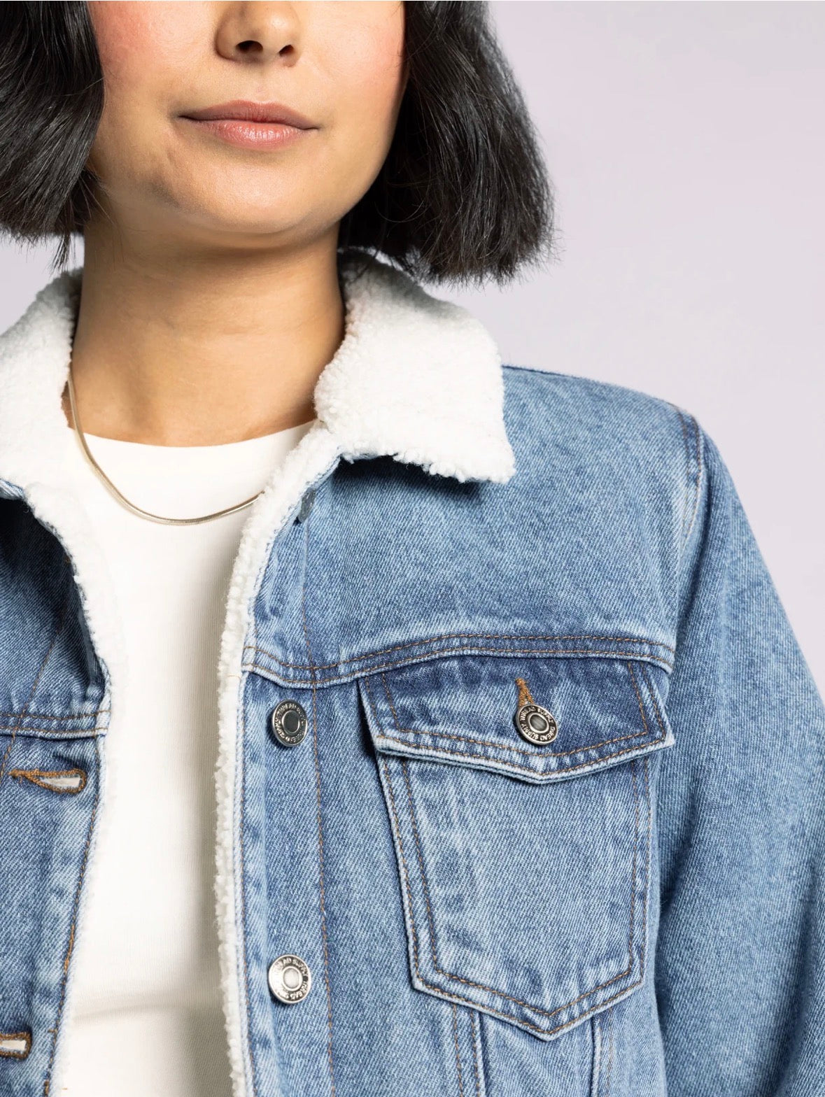 Ren Sherpa Denim Jacket