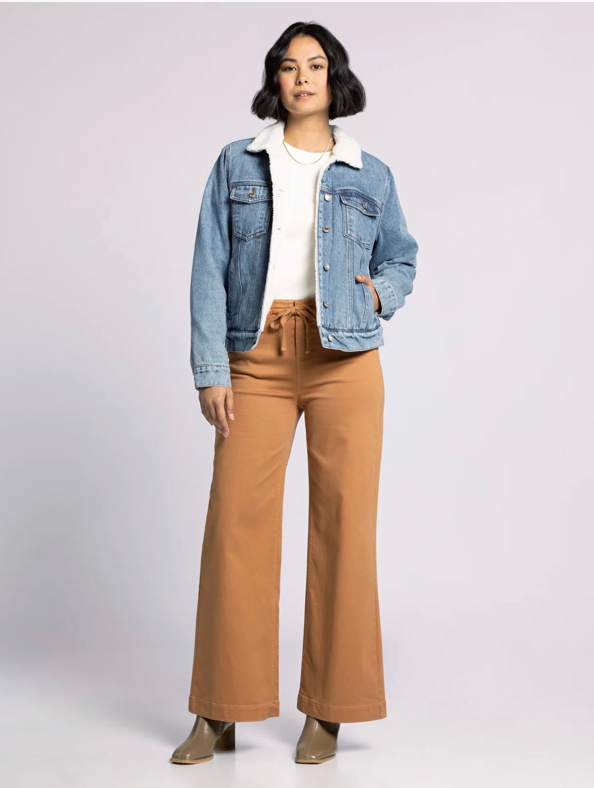 Ren Sherpa Denim Jacket