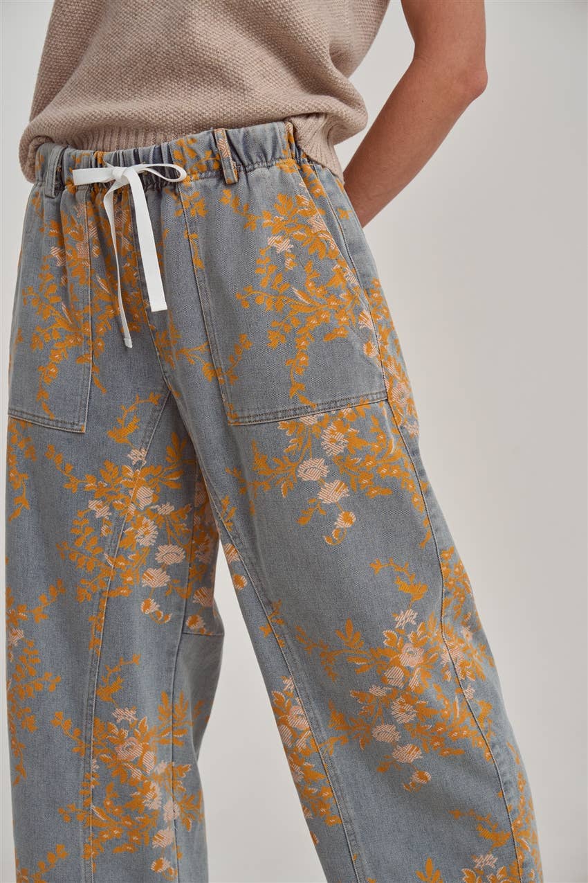Fiona Floral Jeans