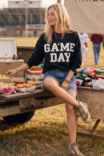 Bold Varsity Game Day Sweatshirt