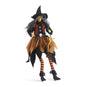 Sitting Sybil Witch w/Broom