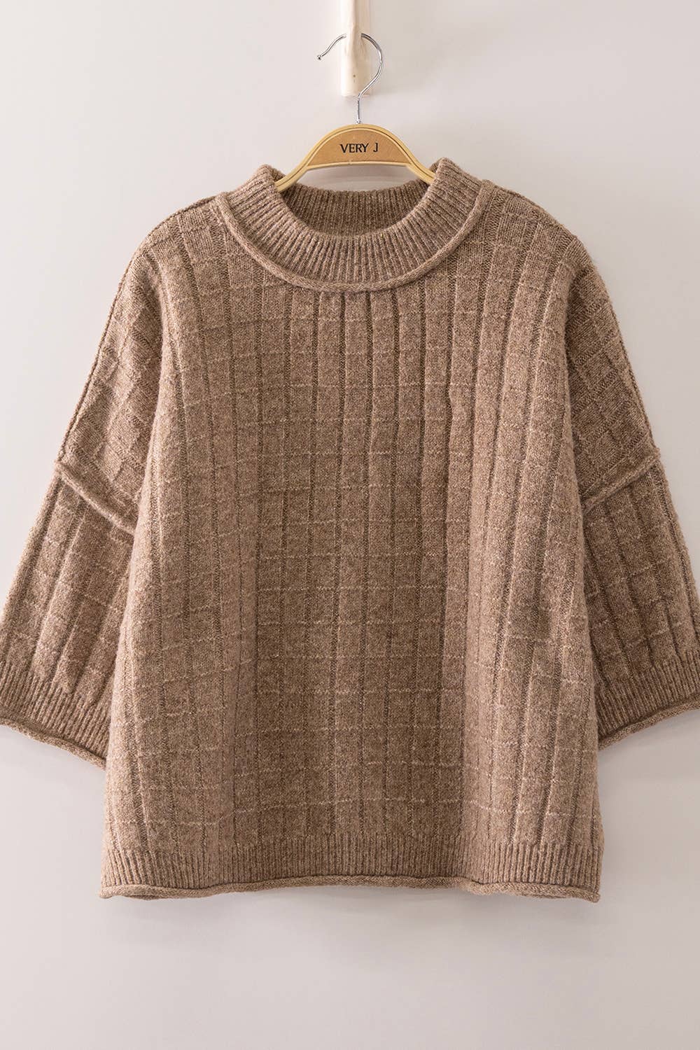 Ribbed Knit Sweater