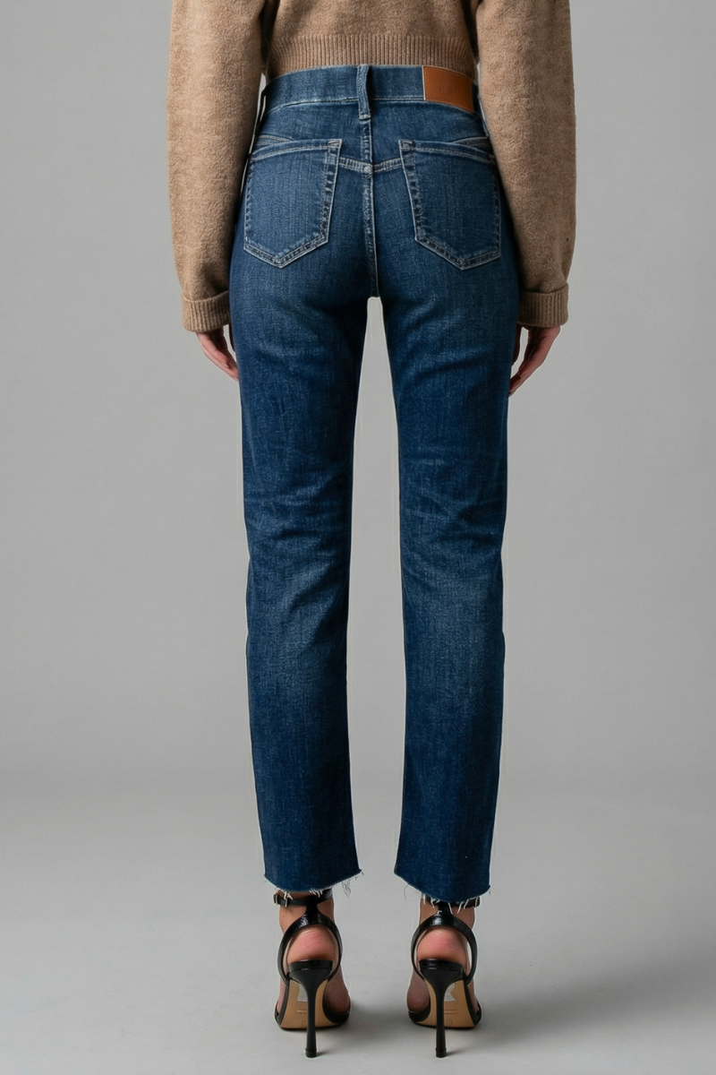 Tummy Control Straight Jeans