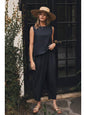 Textured Top & Relaxed Pant Set in Onyx