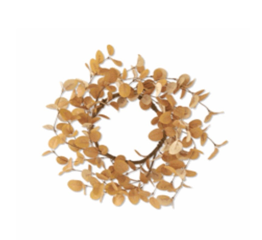 Orange Eucalyptus Candle Ring/Wreath