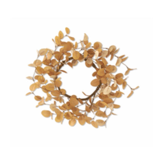Orange Eucalyptus Candle Ring/Wreath