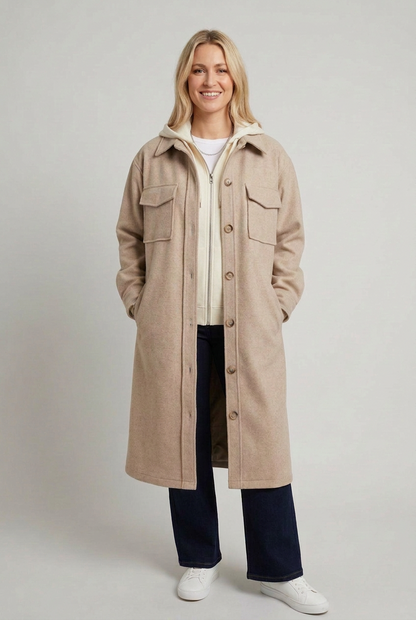 Teresa Twofer Hoodie Coat