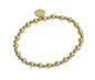 WR 4MM/6MM Gold/Silver Ball Bracelet