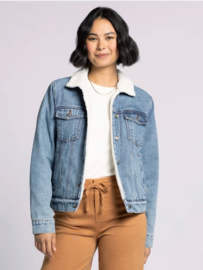 Ren Sherpa Denim Jacket