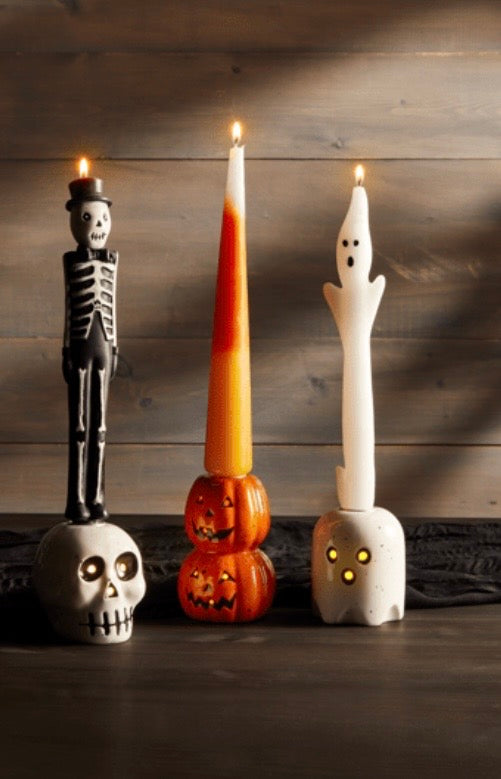 LED Skeleton Taper Holder