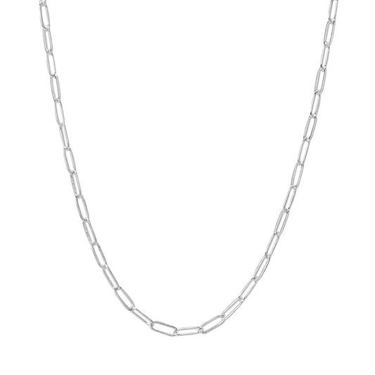 Silver 20 in Chain Necklace