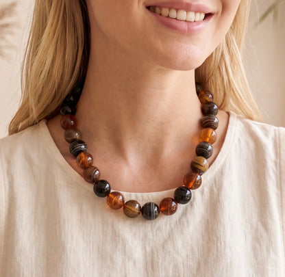 Chunky Beaded Necklace
