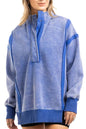 Blue Vintage Wash Pullover