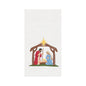 Nativity Scene Waffle Towel