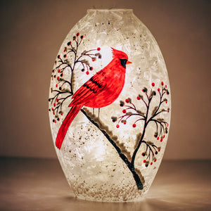 Cardinal Snow Branch Oval