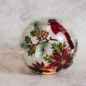 Poinsettia Cardinal Orb