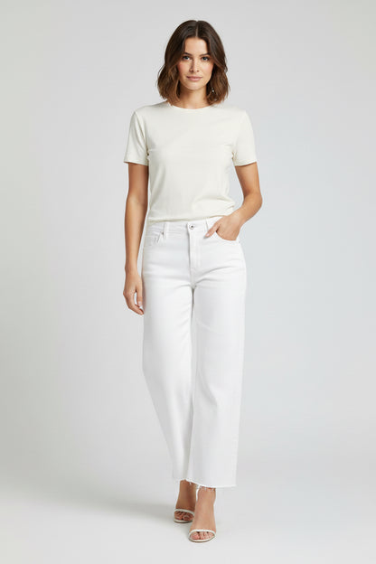 Avery High Rise Straight Jeans