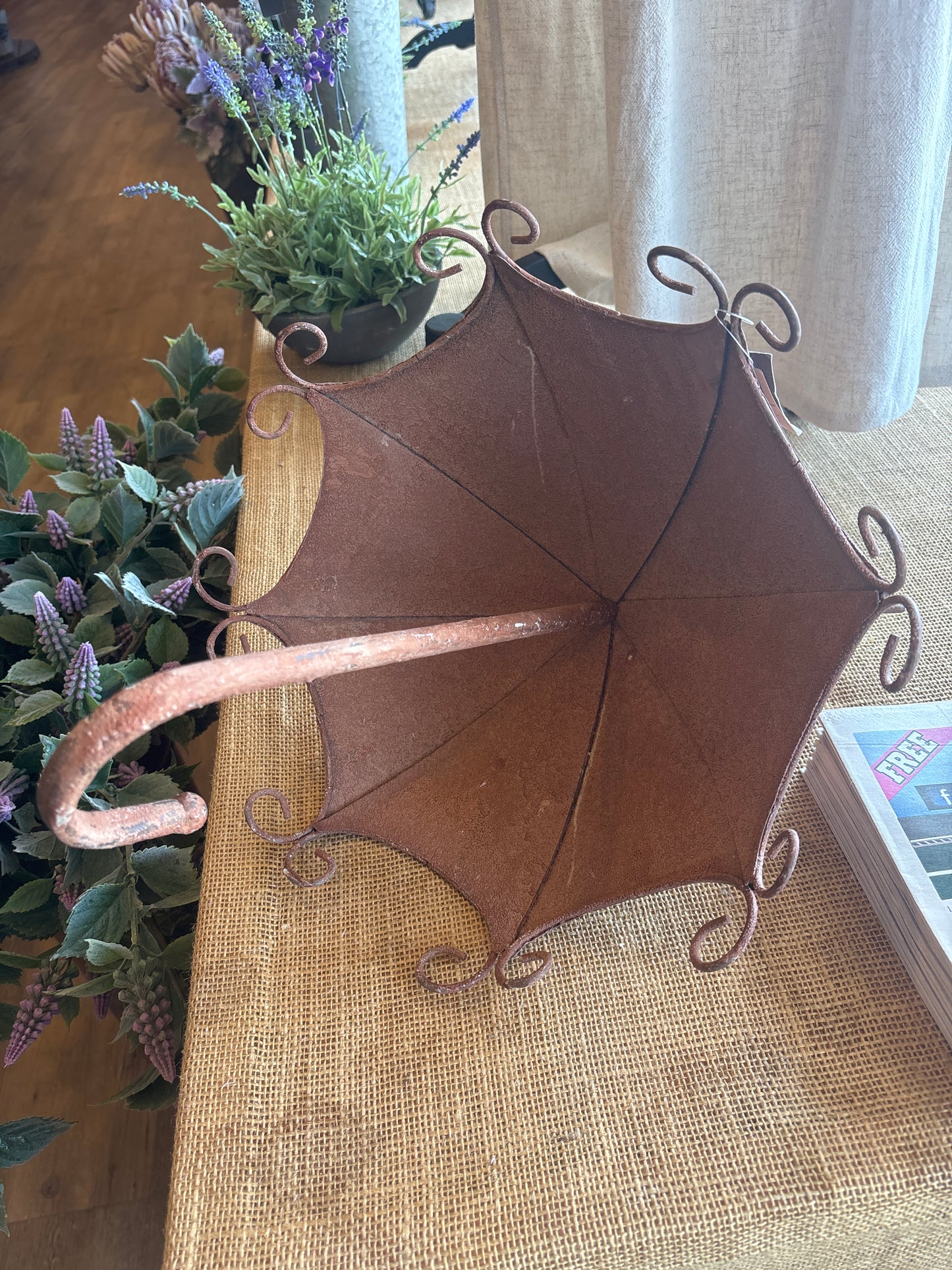 Open Umbrella Planter