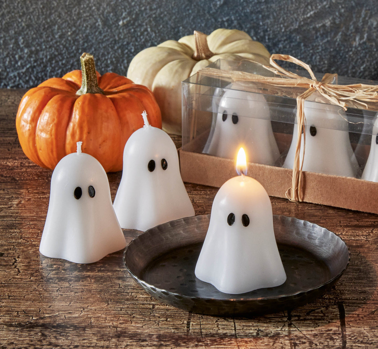 Ghost Mini Candles Set/3