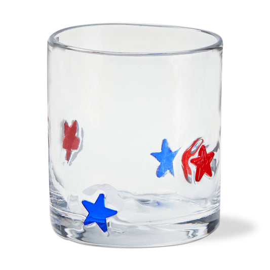 Double Old Fashioned Glass - Star