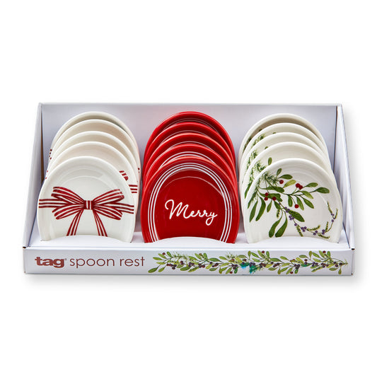 Winter Berries Spoon Rest