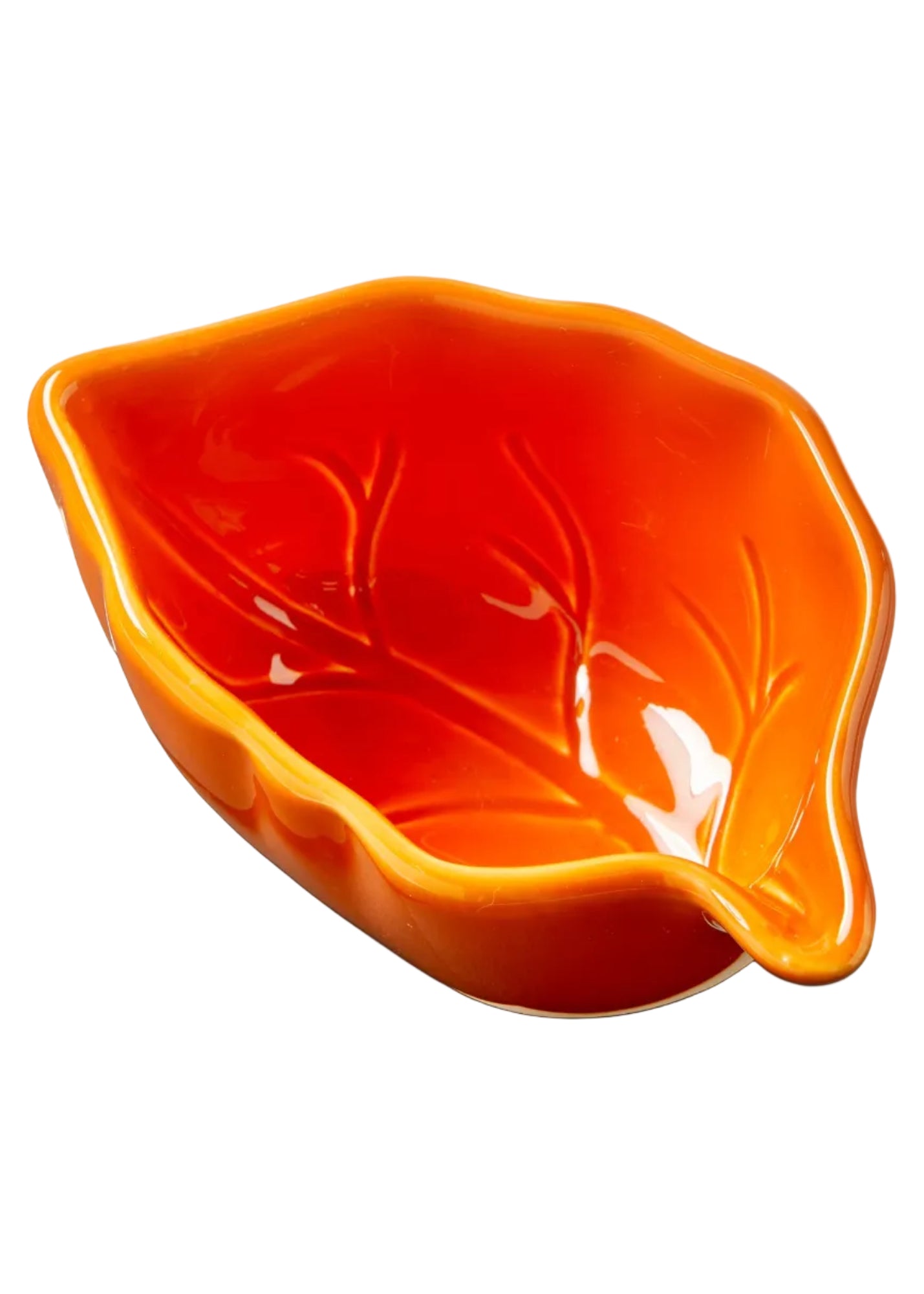 Orange Leaf Bowl