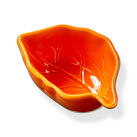 Orange Leaf Bowl