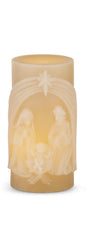 Nativity LED Candle