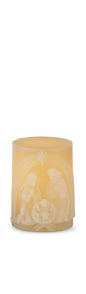Nativity LED Candle
