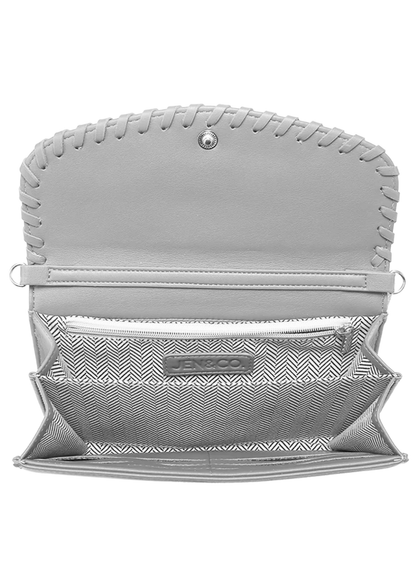 Kyle Crossbody in Grey Blue