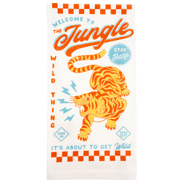 Diner Tea Towel Tiger